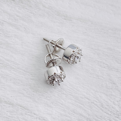 Vintage Floral Cluster Studs