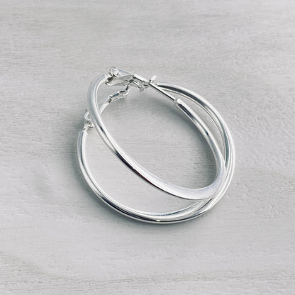 Classic Thick & Thin Hoops