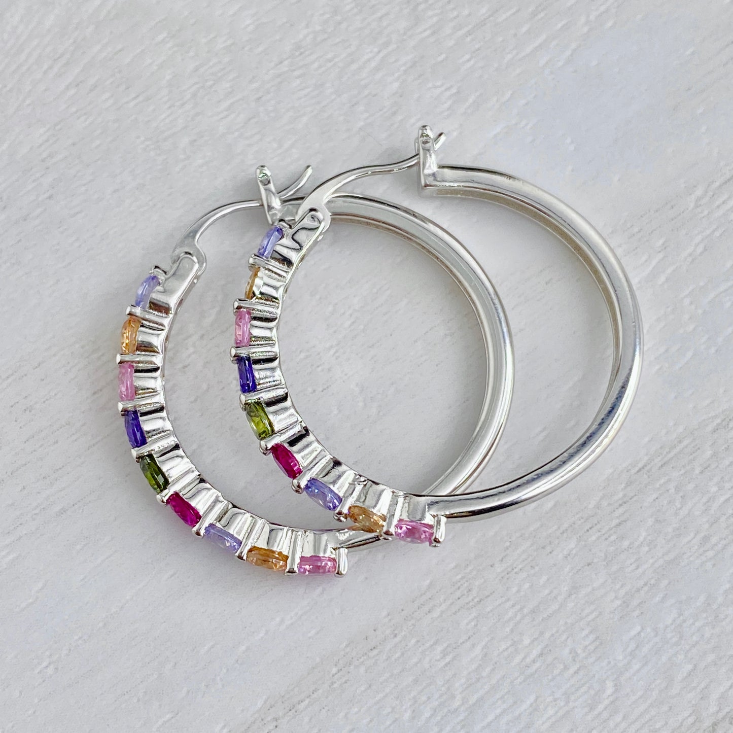 Multicolored Festival Hoops