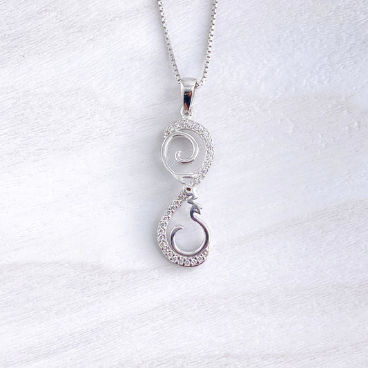 Infinite Love Pave Pendant