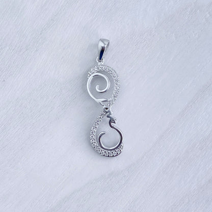 Infinite Love Pave Pendant