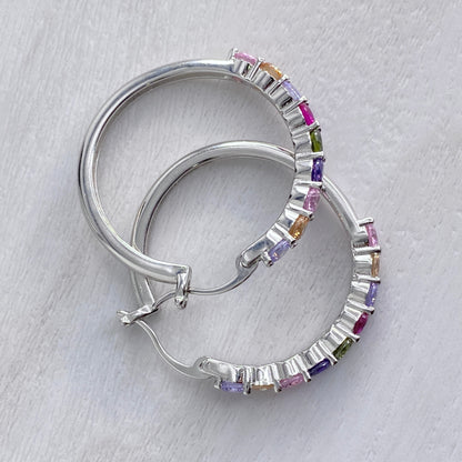 Multicolored Festival Hoops